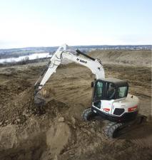 Rupsgraafmachines Bobcat E 80