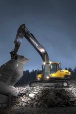 Rupsgraafmachines Volvo EC220DL