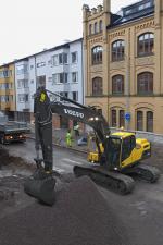 Rupsgraafmachines Volvo EC220DL