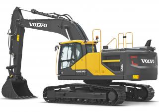 Rupsgraafmachines Volvo EC250EL