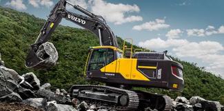 Rupsgraafmachines Volvo EC380ENL