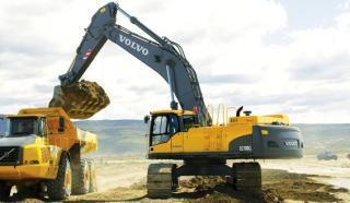 Rupsgraafmachines Volvo EC700CLD
