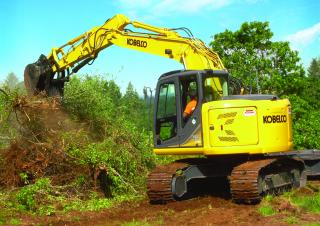 Rupsgraafmachines Kobelco ED 160 BR 5