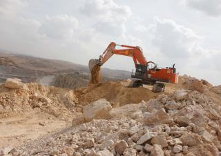 Rupsgraafmachines Hitachi EX 1200-6