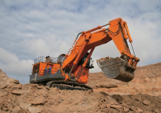 Rupsgraafmachines Hitachi EX 2500-6
