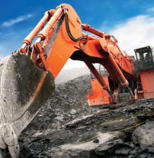 Rupsgraafmachines Hitachi EX 2500-6