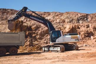 Rupsgraafmachines Hidromek HMK 370 LC-HD