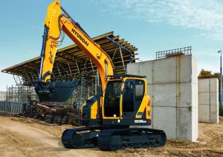 Rupsgraafmachines Hyundai HX145LCR