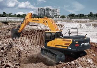 Rupsgraafmachines Hyundai HX300NL