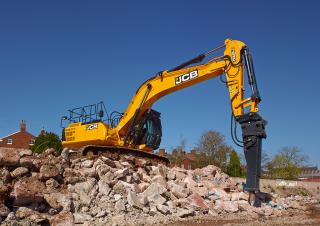Rupsgraafmachines JCB JS300 LC