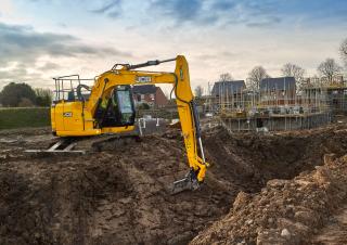 Rupsgraafmachines JCB JZ 140 LC
