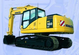 Rupsgraafmachines Komatsu PC160LC-7
