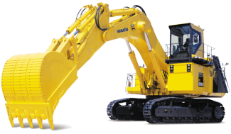 Rupsgraafmachines Komatsu PC2000-8