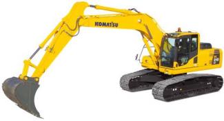 Rupsgraafmachines Komatsu PC210-8