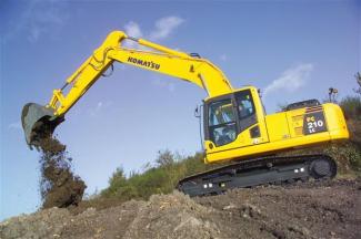 Rupsgraafmachines Komatsu PC210-8