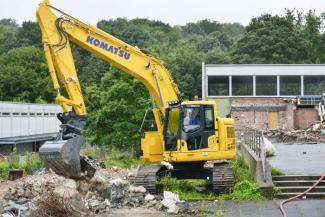 Rupsgraafmachines Komatsu PC228ULC-10