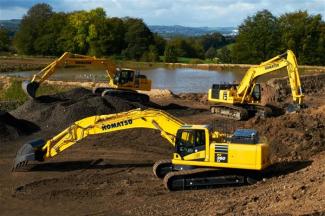 Rupsgraafmachines Komatsu PC360NLC-10