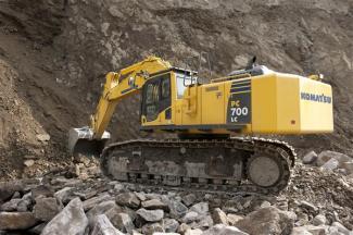 Rupsgraafmachines Komatsu PC700LC-8