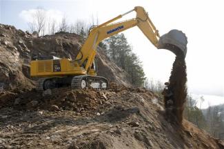 Rupsgraafmachines Komatsu PC700LC-8