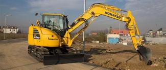 Rupsgraafmachines Komatsu PC88MR-10