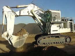 Rupsgraafmachines Liebherr R 9350 