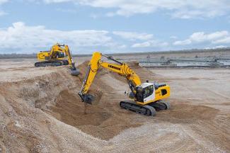 Rupsgraafmachines Liebherr R 936
