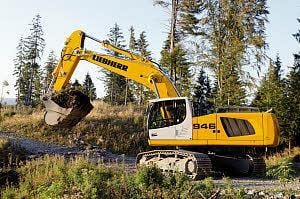 Rupsgraafmachines Liebherr R 946