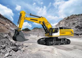 Rupsgraafmachines Liebherr R 966