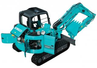 Rupsgraafmachines Kobelco SK 85 MSR 3