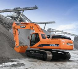 Rupsgraafmachines Doosan Solar 300 LC-V