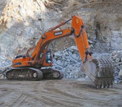 Rupsgraafmachines Doosan Solar 470 LC-V