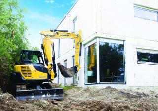 Rupsgraafmachines Yanmar SV 100-2 CR