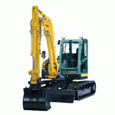 Rupsgraafmachines Yanmar SV 100-2 CR