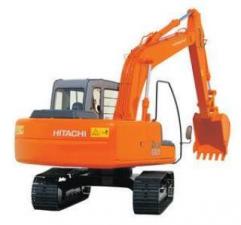 Rupsgraafmachines Hitachi ZX 130 LCN