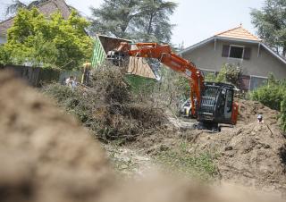 Rupsgraafmachines Hitachi ZX 135 US-3
