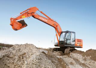 Rupsgraafmachines Hitachi ZX 160 LC-3