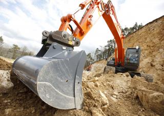 Rupsgraafmachines Hitachi ZX 210 LC-3
