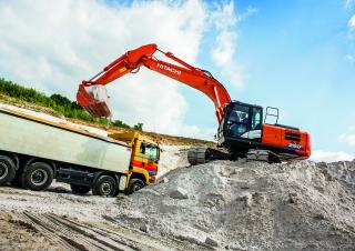 Rupsgraafmachines Hitachi ZX250LC-6