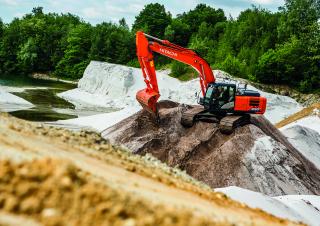 Rupsgraafmachines Hitachi ZX250LC-6