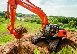 Rupsgraafmachines Hitachi ZX250LCN-6