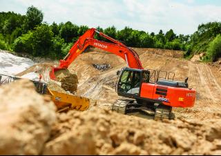 Rupsgraafmachines Hitachi ZX250LCN-6