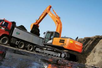 Rupsgraafmachines Hitachi ZX 290 LCN-5