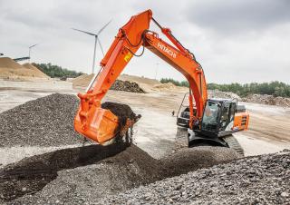 Rupsgraafmachines Hitachi ZX300LC-6