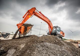 Rupsgraafmachines Hitachi ZX300LCN-6