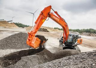 Rupsgraafmachines Hitachi ZX300LCN-6