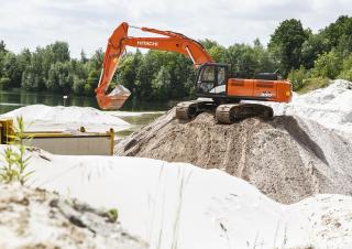 Rupsgraafmachines Hitachi ZX350LC-6