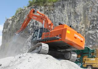 Rupsgraafmachines Hitachi ZX 470 LCH-3