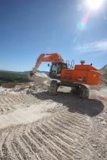 Rupsgraafmachines Hitachi ZX 520 LCH-3