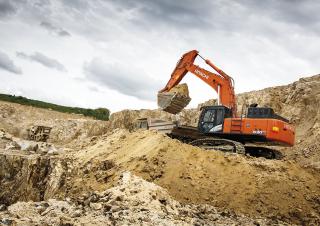 Rupsgraafmachines Hitachi ZX530LCH-6