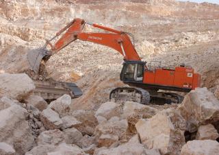 Rupsgraafmachines Hitachi ZX 870 LCR-3